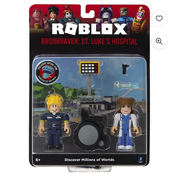 Nib Roblox Action Collection - Brookhaven: St. Luke's Hospital Game Pack - Picture 2 of 5